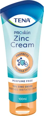 A tube of Tena Proskin Zinc Cream.