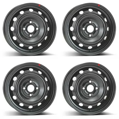 Obrázok produktu pre 4 oceľové disky Alcar, 5.0Jx14 palcov, posun ET46, rozmer 4x100, vhodné pre KIA Picanto, sada 4 kusy