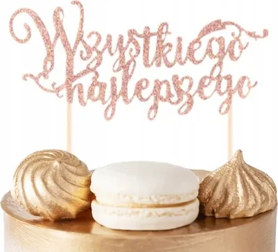 Image de Joyeux Anniversaire Gâteau Or Rose Pailleté Fête D'anniversaire