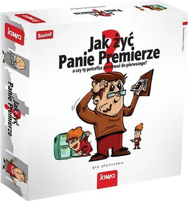 Produktbild von JAWA PL-Spiel Wie lebt man, Herr Premierminister? 00369