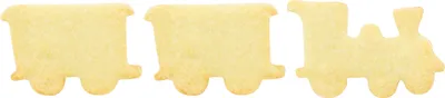 Produktbild von 1 Keks - Ausstecher Set Lokomotive und Waggon