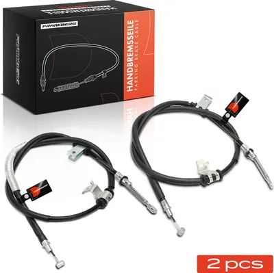 Produktbild von Frankberg 2x Seilzug Feststellbremse Hinterachse beidseitig für Chevrolet Captiva C100 Opel Antara