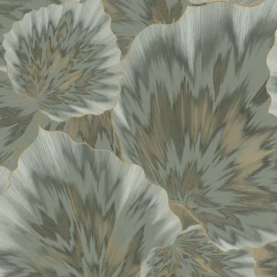 Produktbild von Vliestapete 10402-24 Tapete Blumen Floral 0.53 x 10.05 m Erismann Spotlight Grün