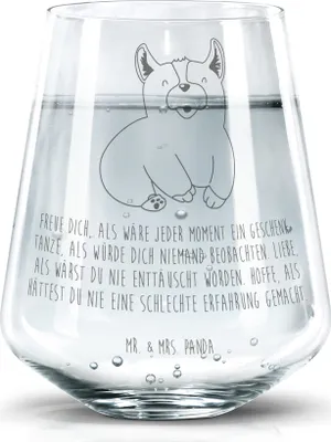 Produktbild von Mr. & Mrs. Panda Wasserglas Corgie - Transparent - Geschenk, Hund, Tumbler Glas, Sprüche, Dekoglas, Becherglas, Spruch, Lebensfreude, getränkebecher, Hundemama