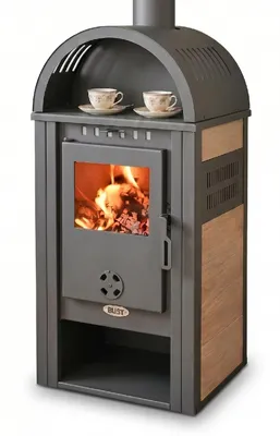 Produktbild von Kaminofen Vienna S 4.0 Keramik Creme mit 7,5 kW