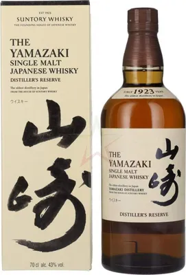 Produktbild von Suntory The Yamazaki DISTILLER'S RESERVE Single Malt Japanese Whisky 43.00 %  0,70 lt.