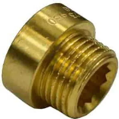 Produktbild von Gewindefitting Messing Hahnverlängerung 1 1/4" AG x 1 1/4" IG 15 mm