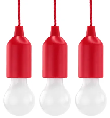 Produktbild von HyCell Pull-Light Set mit Zugschalter, Warmweiß LED 22 Stunden Leuchtdauer