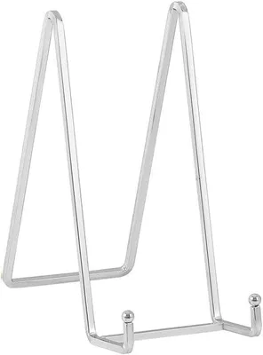 Produktbild von Metallständer für Displays – 20,5 cm hoch – Silber