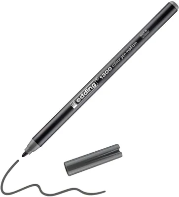 Immagine prodotto di penna in fibra edding 1300 marrone grigio