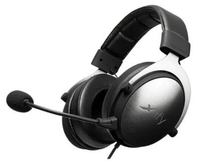 Obrázok produktu pre CHERRY XTRFY XG-H1, Kábel, Hranie, 5 - 30000 Hz, 350 g, Slúchadlá s mikrofónom, Čierna, Strieborná