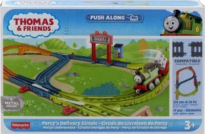 Produktbild von Thomas Set De Joaca Cu Locomotiva Push Along Percy Si Accesorii