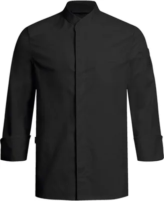 Produktbild von Greiff GASTRO-MODA Cuisine Herren Kochjacke Regular-Fit Schwarz 4XL