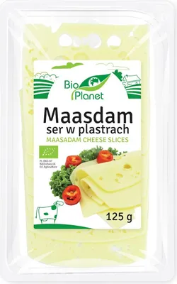 Produktbild von MAASDAM-KÄSE IN SCHEIBEN  125 g -  PLANET