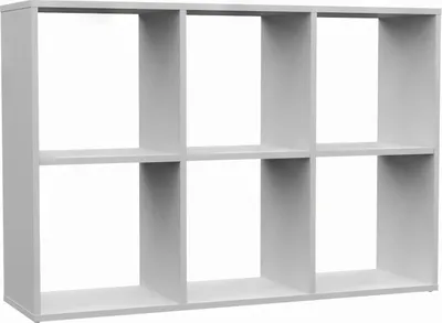 Produktbild von Topeshop MALAX 2X3 BIEL Bücherregal für Wohnzimmer