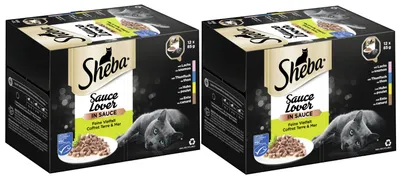 Produktbild von SHEBA® Schale Multipack Sauce Collection Feine Vielfalt MSC 2 x 12 x 85g