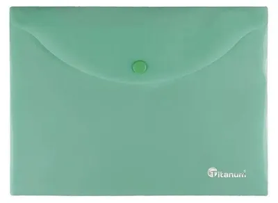 Image de Classeur à soufflets A4, couleur vert pastel - Titanum