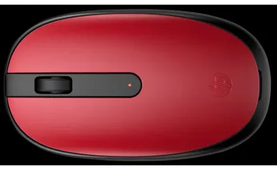 Zdjęcie produktu dla HP Mysz Bluetooth 240, Empire Red, Oburęczny, Optyczny, Bluetooth, 1600 DPI, Czerwony