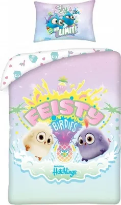 Immagine prodotto di Angry birds Kleinkind Bettbezug No Limit 100 x 135 cm - Baumwolle