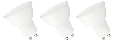 Produktbild von Spectrum GU10 LED Spot Lampe 7,5W 710lm 3000K Warmweiß 230V 3 Stück
