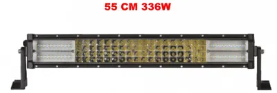 Zdjęcie produktu dla 55 cm, 336 W – wydajny pasek LED 7D / reflektor LED, 12 V / 24 V, 4 rzędy