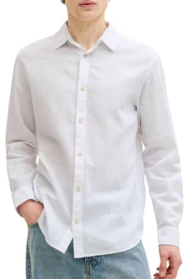 Produktbild von Jack & Jones Summer Linen Blend LS Hemd Herren
