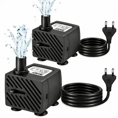 Zdjęcie produktu dla Zestaw 2 mini-pompy zanurzeniowe 3 w 1, wydajność 180 l/min