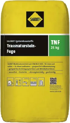 Produktbild von SAKRET Trass-Naturstein-Fuge TNF grau 25kg
