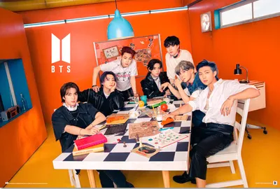 Produktbild von BTS - Bangtan Boys - Superstars - Poster Druck - Größe 91,5x61 cm