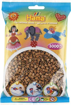 Produktbild von Hama Midi Strijkkralenmix - Noga Bruin (201-76), 3000st.