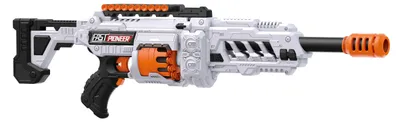 Produktbild von Wiky Spielzeuggewehr mit 36 Schaumstoffpatronen 82 cm batteriebetrieben