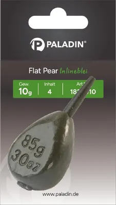 Produktbild von Paladin Inlineblei Flat Pear 85 g