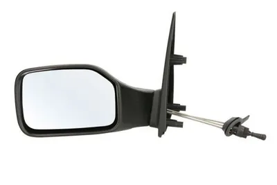 Produktbild von BLIC 5402-04-1137281P Außenspiegel Seitenspiegel Links passend für PEUGEOT 106 II Schrägheck (1A, 1C) Konvex Grundiert Manuell