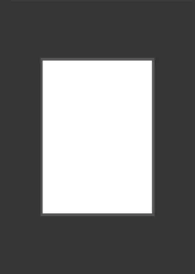 Produktbild von DEHA Design Passepartout 29,7x42 cm (DIN A3) für Bilder im Format 21x29,7 cm (DIN A4), Schwarz