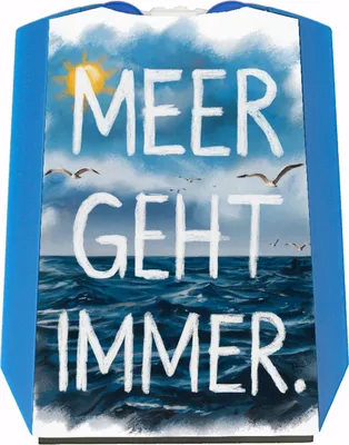 Produktbild von Meer geht immer Parkscheibe Aquarell Design