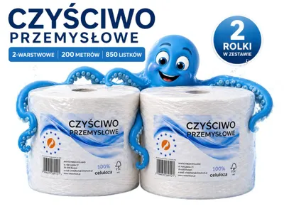 Zdjęcie produktu dla Ręcznik papierowy biały 2 x 200 m roli warstwy celuloza duża rolka 200m rolki do użytku domowego i profesjonalnego