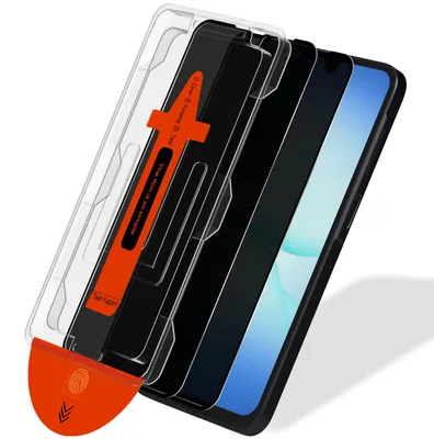 Produktbild von 2-Pack Samsung A27 Displayschutzfolie Privacy - Gehärtetes Glas | [Automatische Installation] - Blasenfrei