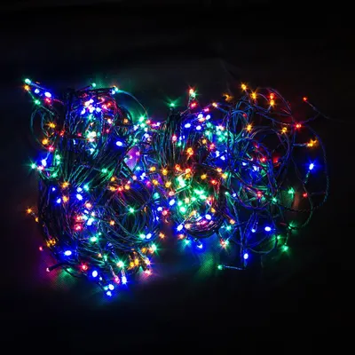 Produktbild von 500er LED Lichterkette multicolor Farblichterkette Weihnachten