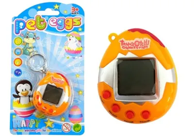 Image de Tamagotchi dans le jeu avec l'œuf Animal de compagnie électronique Orange