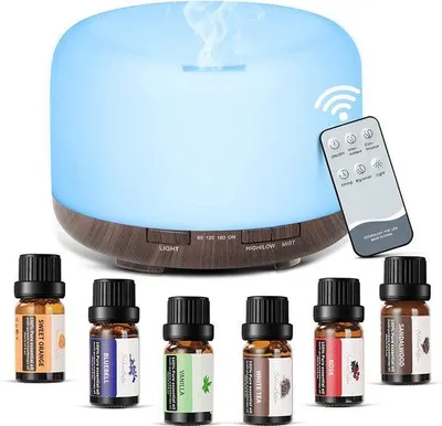 Produktbild von Luftreinigungssystem für große Räume - Luxuswellnessgeschenk - Entspannungszubehör - Aromageber.