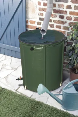 Produktbild von Flexibler Wassersammler 500 l – Grün – 98 x 80 cm