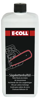 Obrázok produktu pre E-COLL olej na lepenie pílových reťazí 1 litrová fľaša