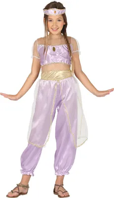 Produktbild von Orientalische Prinzessin Kinderkostüm Tänzerin flieder