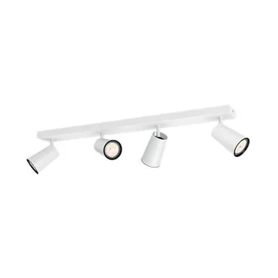 Obrázok produktu pre Philips myLiving 5057431PN, Bodové osvetlenie, GU10, 4 žiaroviek, LED, 220-240 V, Biela