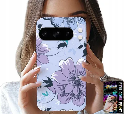 Image de Étui pour Google Pixel 8 Pro - Motifs floraux tendance, design avec dos transparent