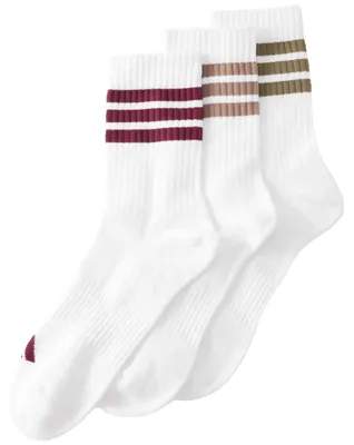 Produktbild von adidas Uni 3Stripes Cushioned Sportswear Crew Socks 3 Pair Pack Socks, white/