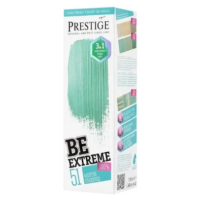 Zdjęcie produktu dla Prestige Be Extreme Półtrwała farba do włosów 51 miętowa 100 ml