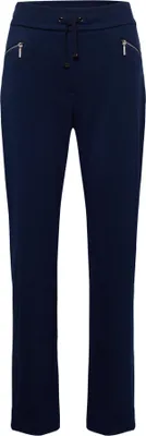 Produktbild von Rabe elastische Schlupfhose schmale Passform mit bequemem Bund dunkelblau Größe 48