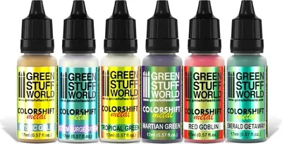 Produktbild von Green Stuff World GSW9341 – Chameleon-Acrylfarben-Set 2 (6 x 17 ml) – Neu