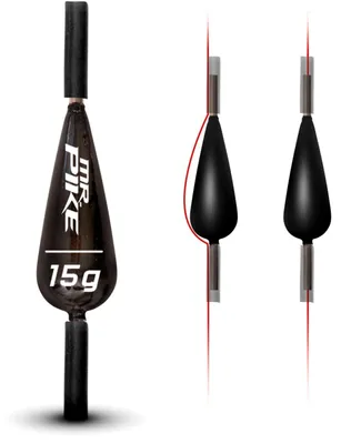 Produktbild von Quantum Mr Pike Slide Sinker Lead Free - 3 Gewichte, Gewicht:15g